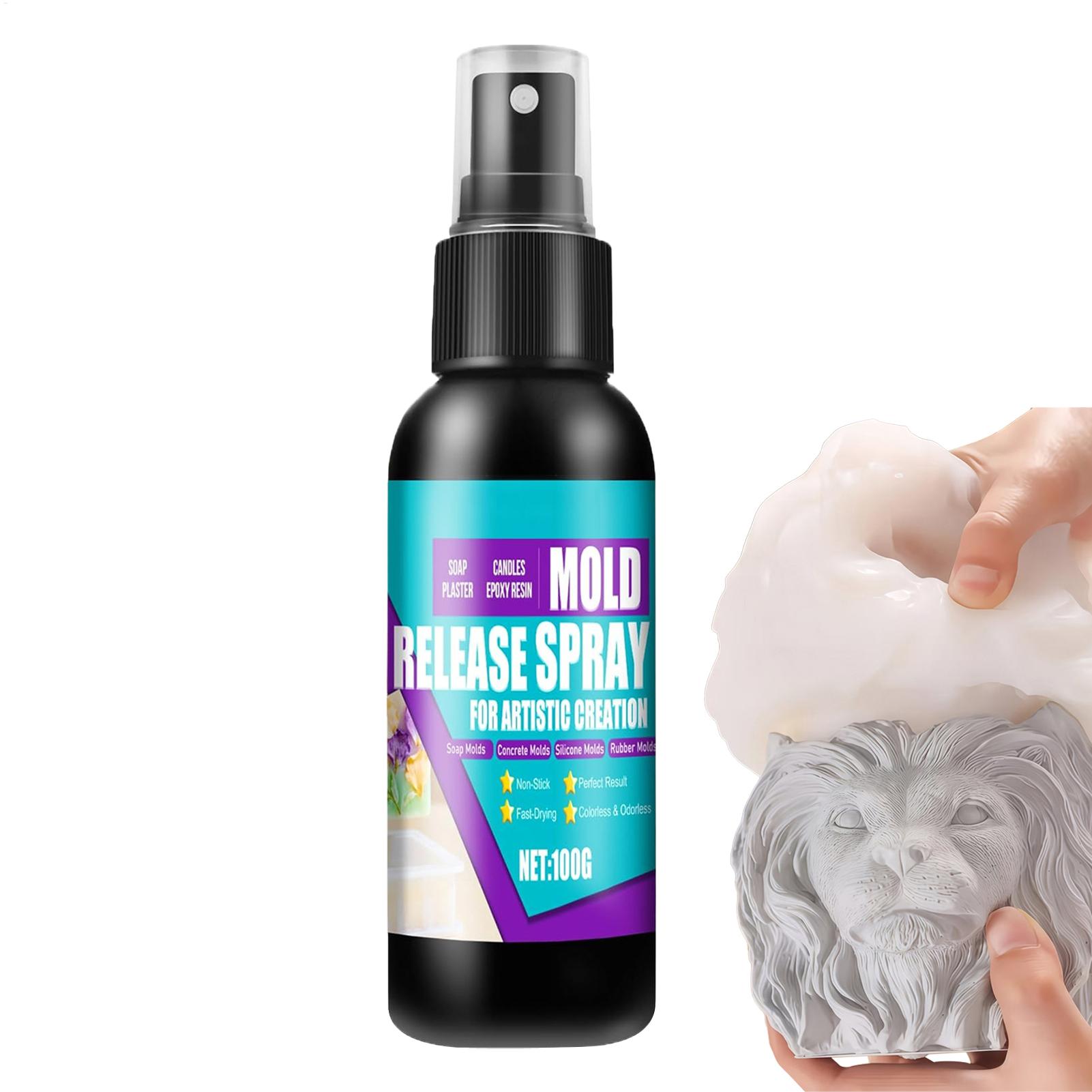 Resin Craft Workshop - Semprotan Pelepas Cetakan 100g Agen Anti