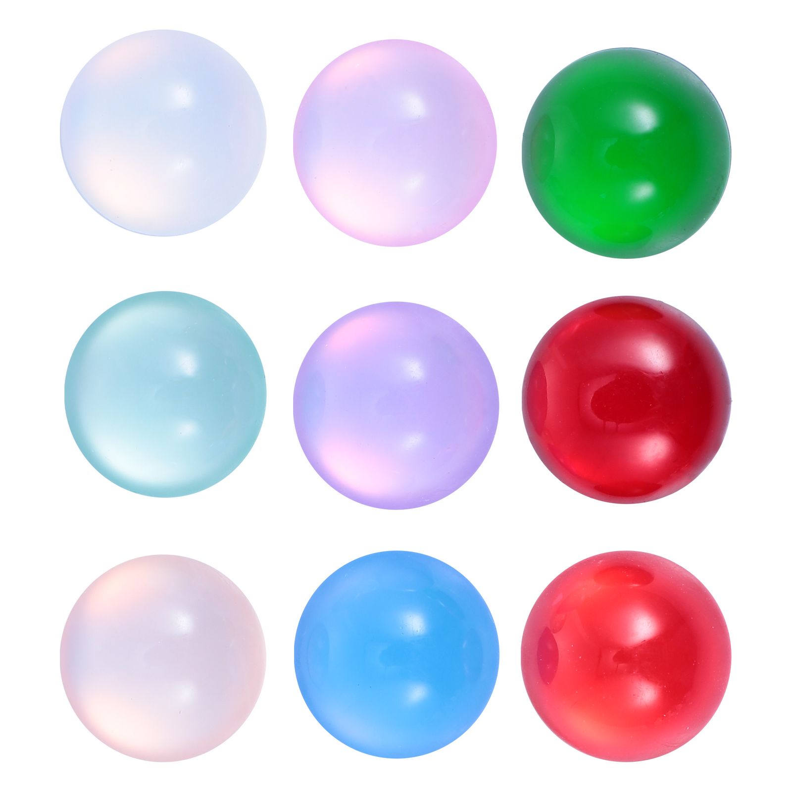 Resin Crafts - 100Pcs Bahan Permukaan Cincin Opal Imitasi