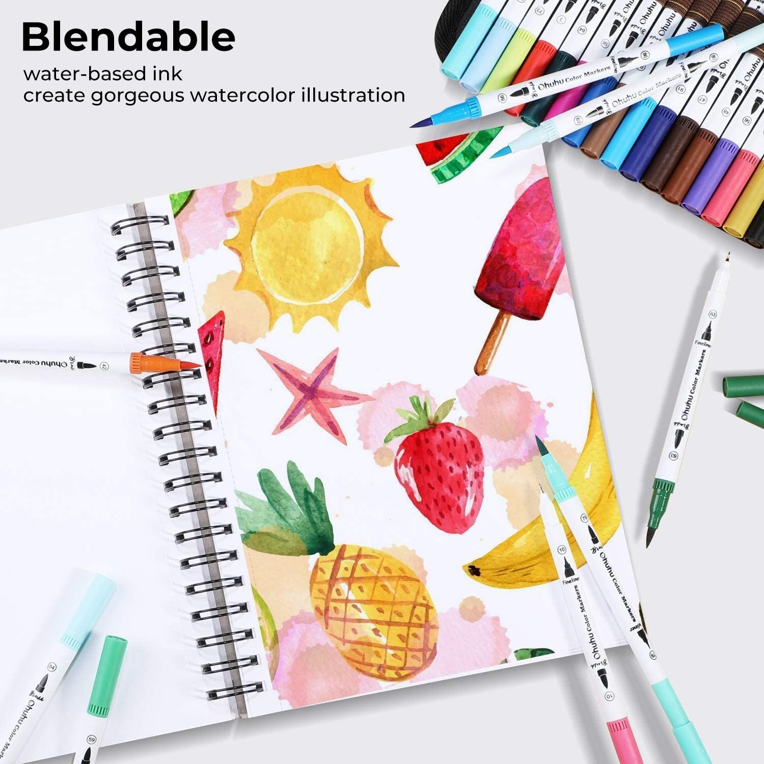 Ohuhu Spidol Seni Set Spidol G - Copic Marker Sketch ulasan dan harga