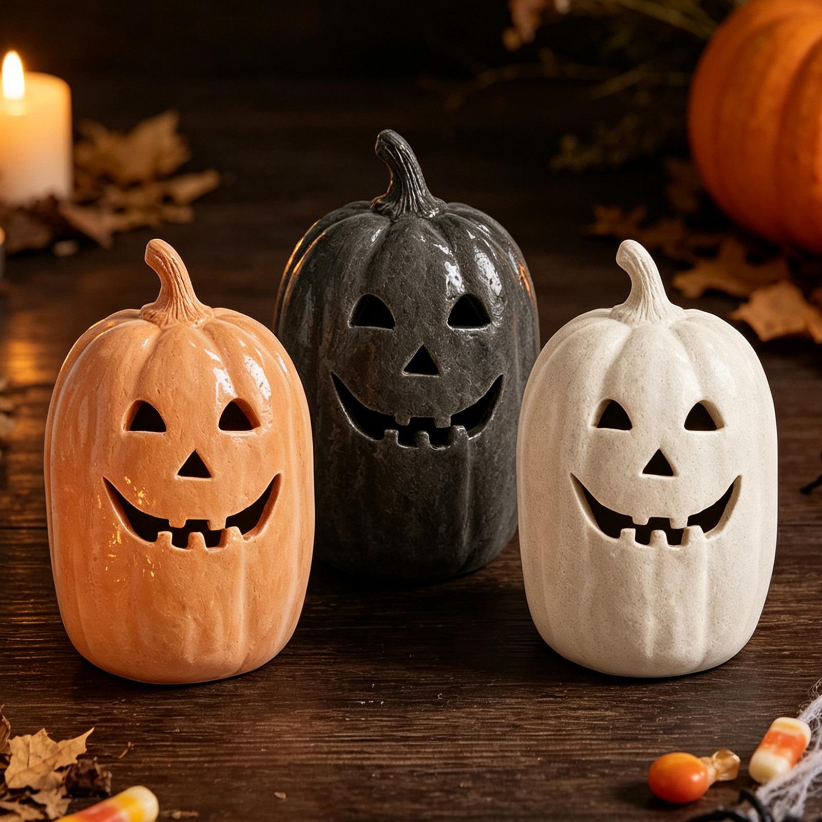 Kerajinan Labu Halloween Resin - Resin Crafts ulasan dan harga