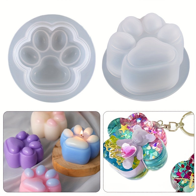 1 Cetakan Silikon Kaki Kucing  - Resin Craft Ideas ulasan dan harga